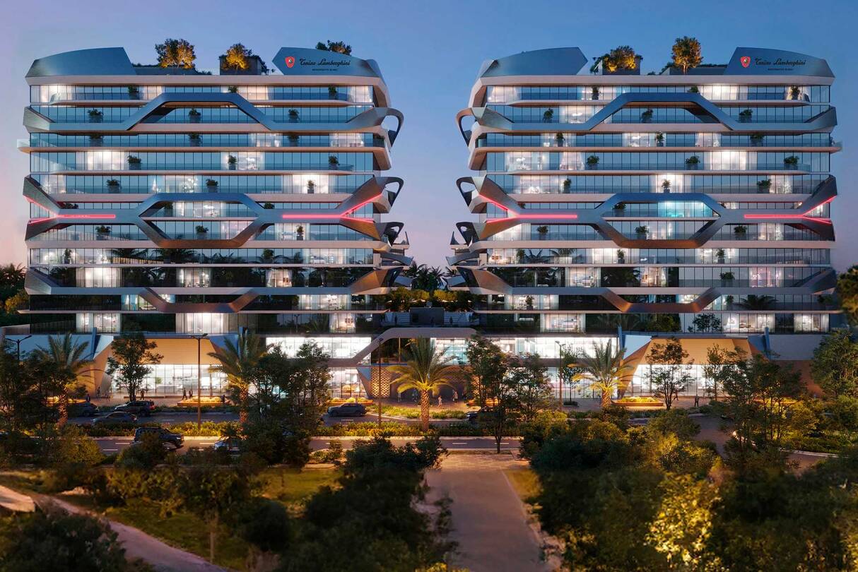 [Translate to ru:] Tonino Lamborghini Residences Dubai exterior